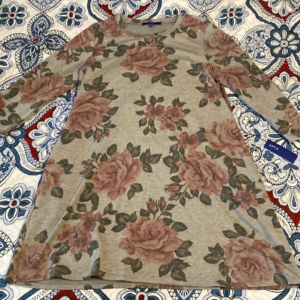 COPY - Woman’s Plus Size Floral Dress